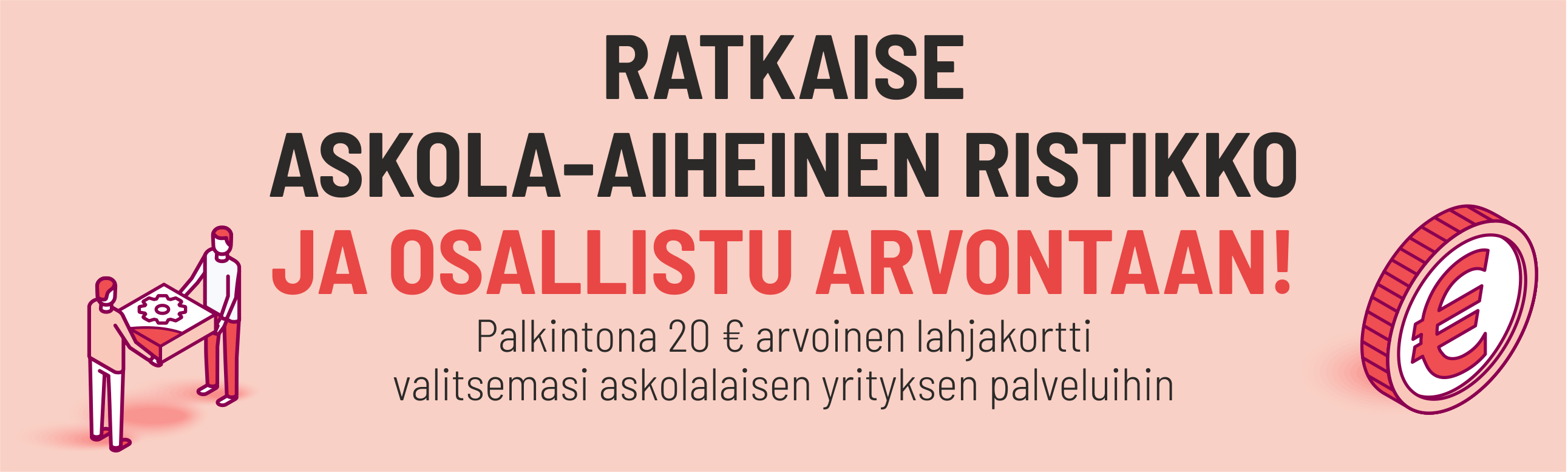 Ratkaise ristikko ja voita lahjakortti!